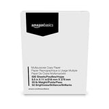 Amazon Basics Multipurpose Copy Printer Paper, 8.5" x 11", 20lb, 3 Ream (1500 Sheets), 92 Bright, white