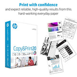 HP Printer Paper | 8.5 x 11 Paper | Copy &Print 20 lb | 5 Ream Case - 2500 Sheets| 92 Bright Made in USA - FSC Certified| 200350C